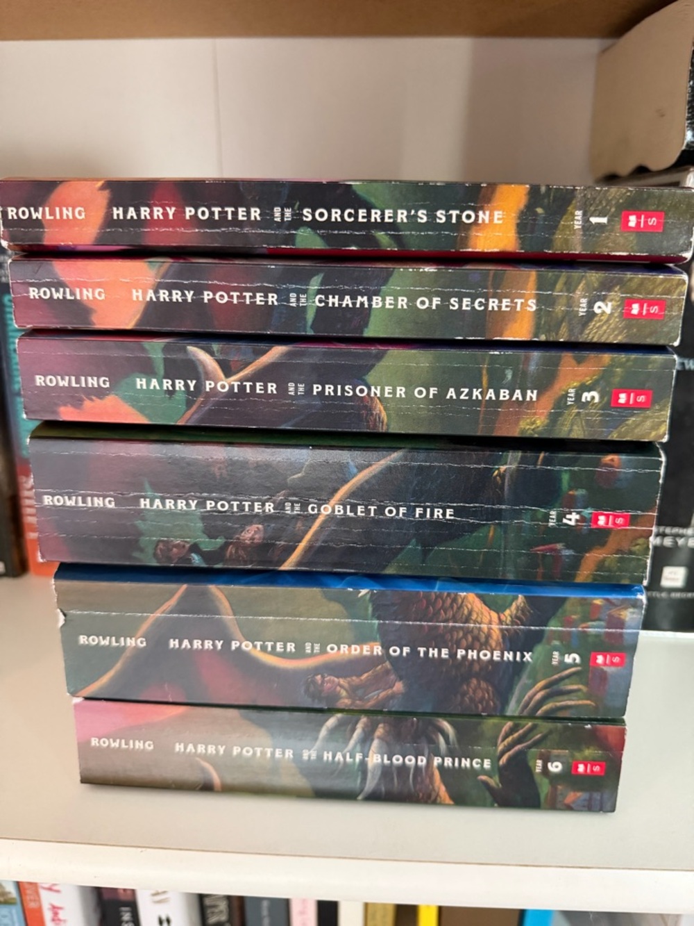 Harry Potter Paperback (books 1-6)